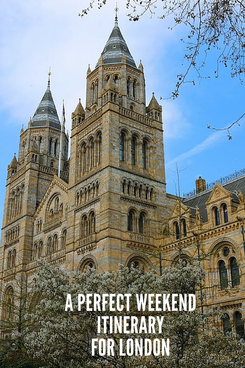 A perfect weekend itinerary for London