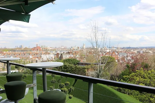 Views from Kensington Roof Gardens