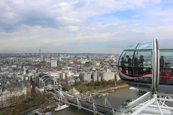 Views from the London Eye