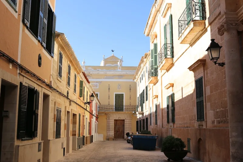 Back streets of Ciutadella