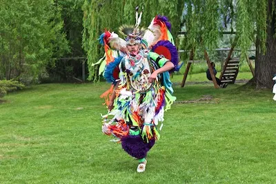 Traditional Dancer in Montana