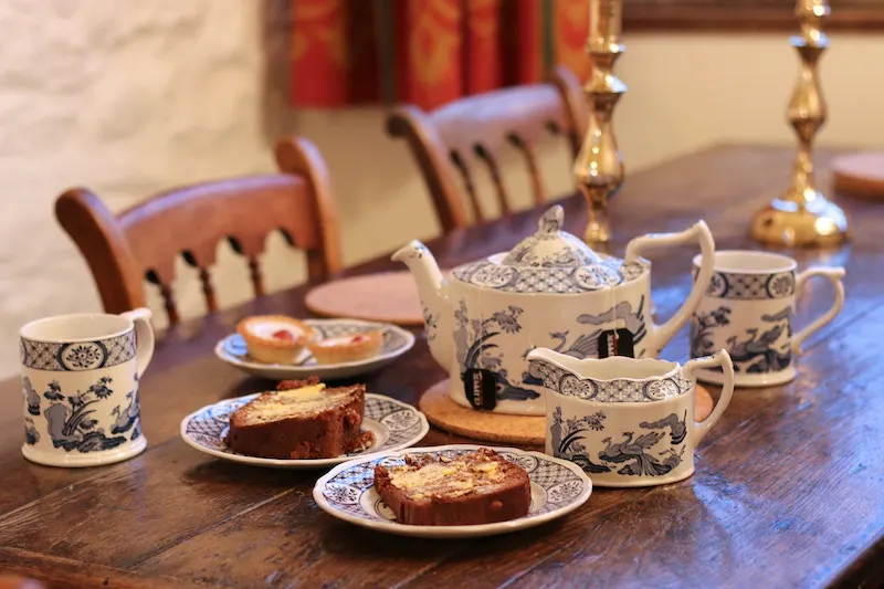 Afternoon tea in the Bath Tower