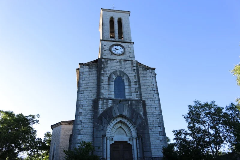 Balazuc church