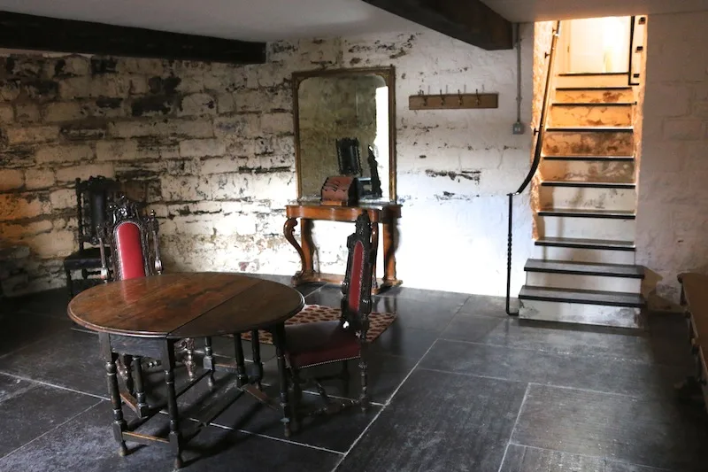 Bath Tower Caernarfon basement