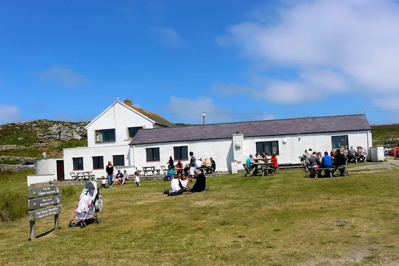 Cafe at Southstack Lighthouse