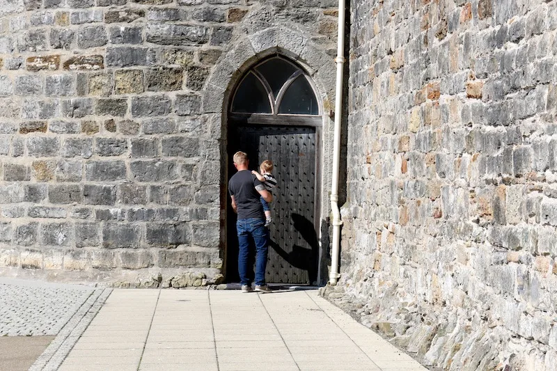 Entrance to Bath Tower, caernarfon