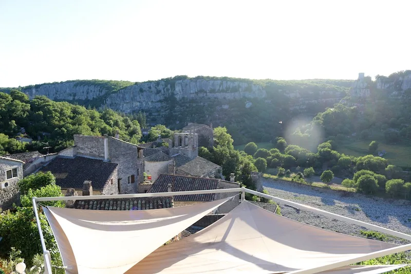 Views from Chateau de Balazuc