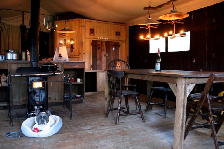 Glamping with Feather Down Farms