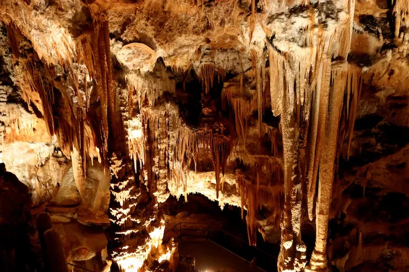 Madeleine Cave in the Ardeche