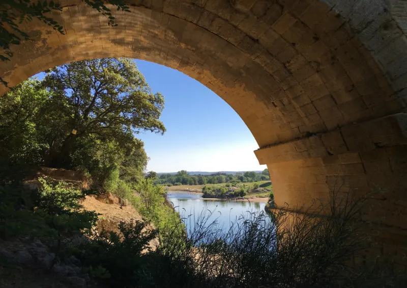 Pont du Gard and canoeing on the Gardon River