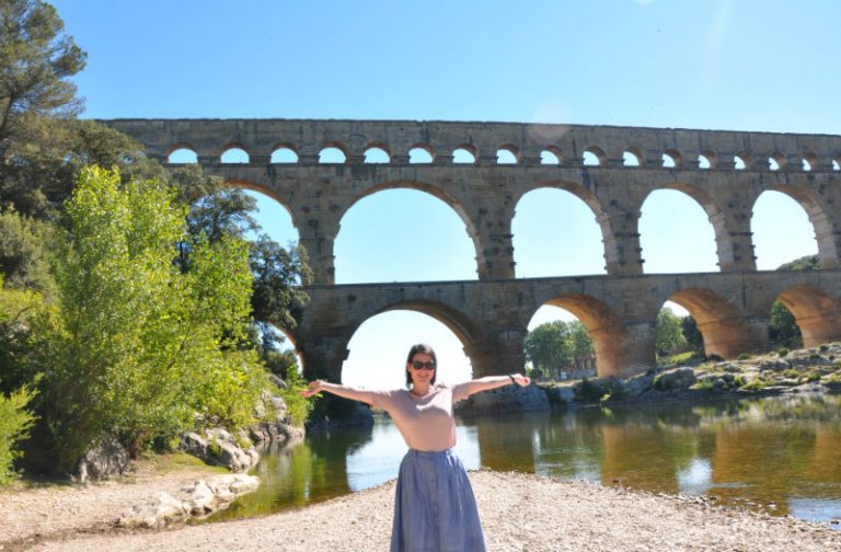 Pont du Gard and canoeing on the Gardon River