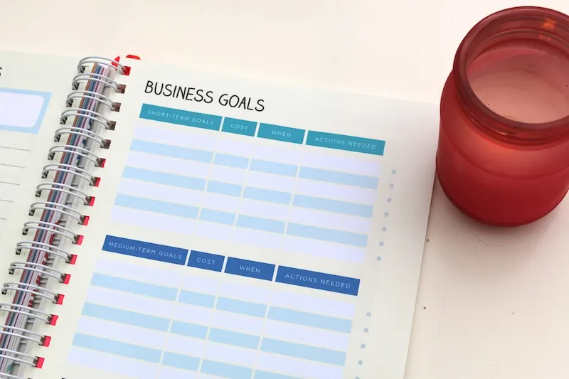 Unique Planners by Pirongs - Business goals