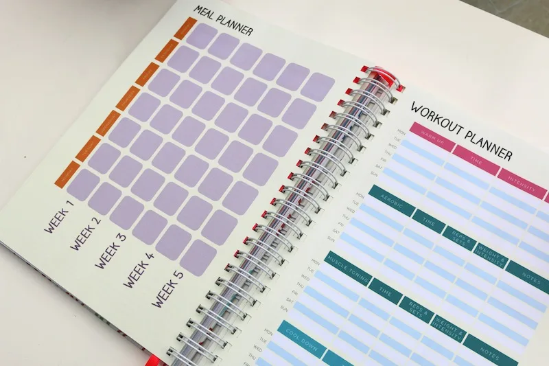 Unique Planners by Pirongs review - meal planner