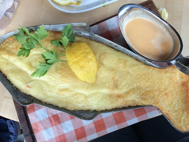 Fish pie at Ramore Wine Bar, Portrush