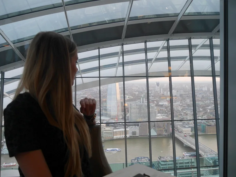 Top London Restaurants, Restaurants with a view, Sky Garden, Darwin Brasserie