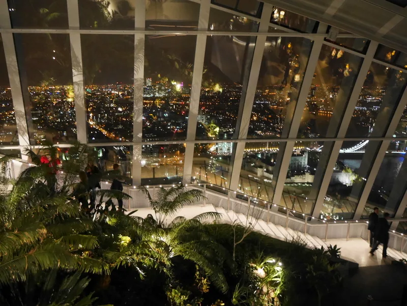 Top London Restaurants, Restaurants with a view, Sky Garden, Darwin Brasserie