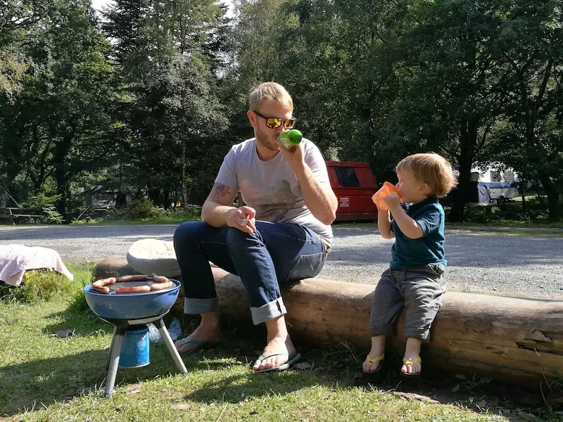 Camping in the Forest, Beddgelert