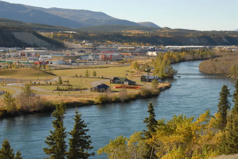 Whitehorse, Shipyards Park, Yukon River