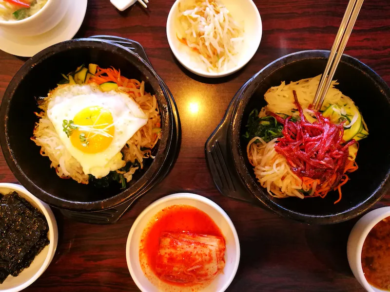 Korean food in New Malden
