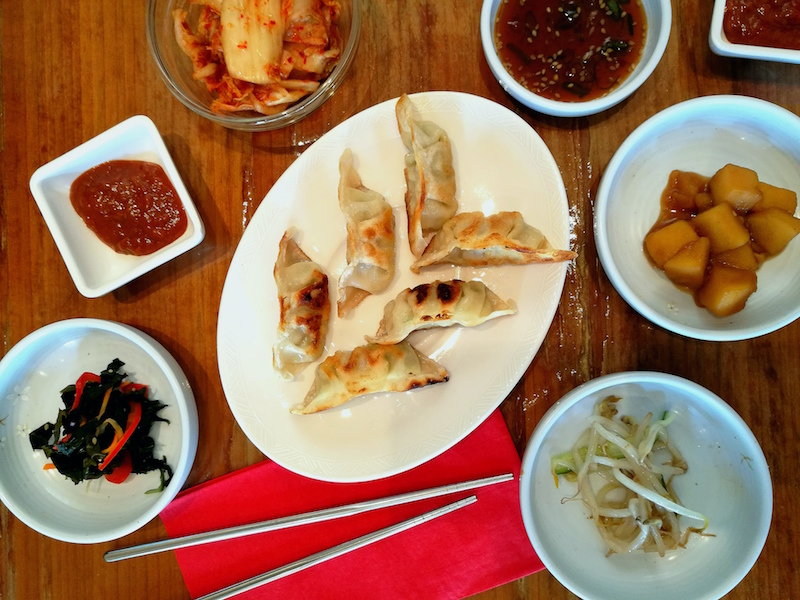 Korean dumplings