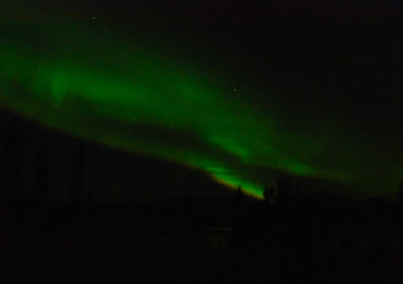 Searching for Northern Lights in the Yukon