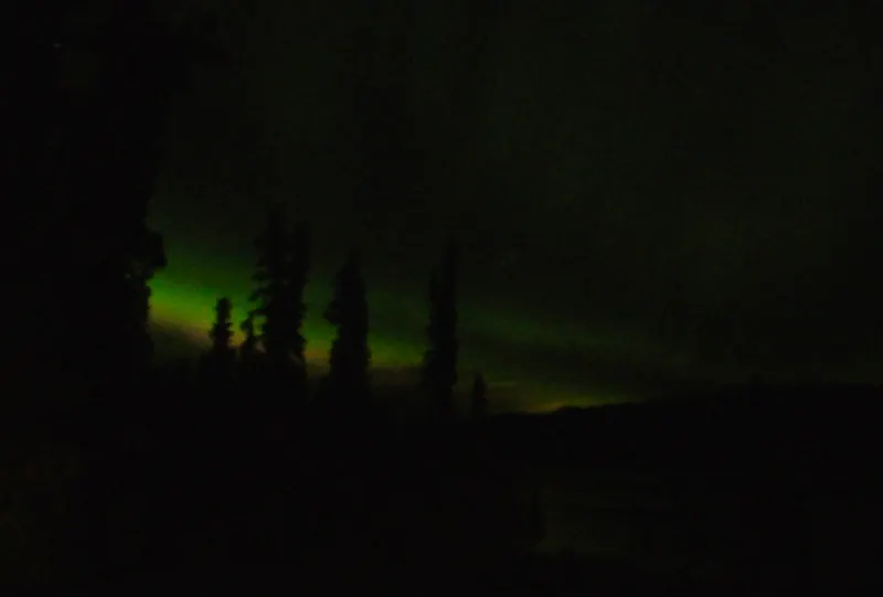 Searching for Northern Lights in the Yukon