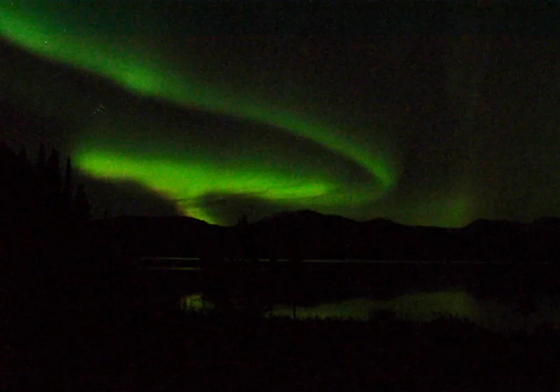 Searching for Northern Lights in the Yukon