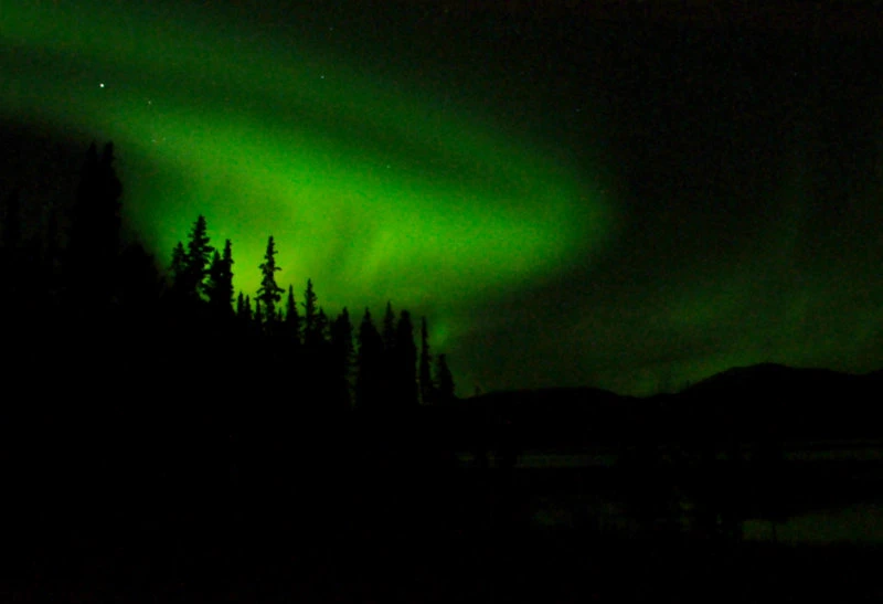 Searching for Northern Lights in the Yukon