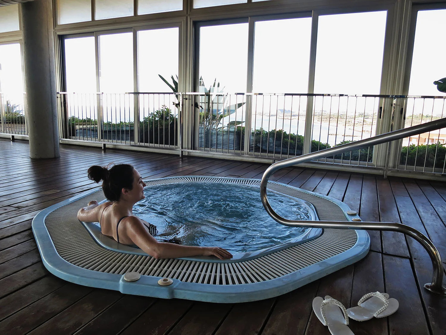 starting-the-day-in-the-hot-tub