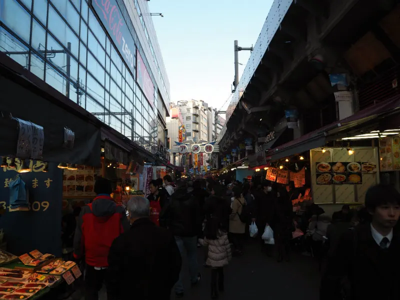 One day in Tokyo, Japan