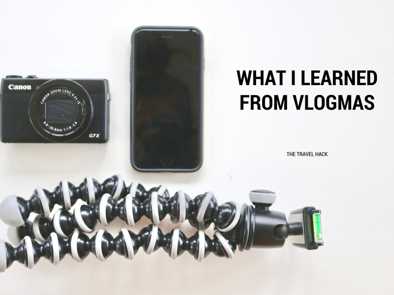 What I learned from Vlogmas 2016
