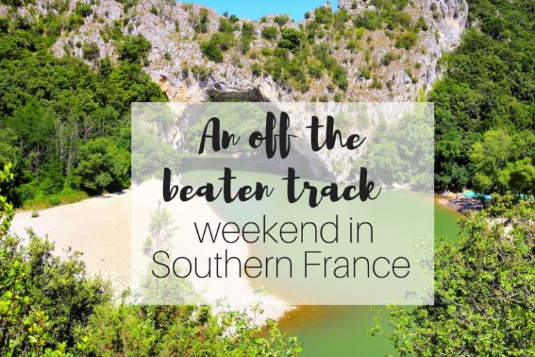 An off the beaten track weekend in Southern France: Balazuc, St Martin, Avignon + Isle sur la Sorgue