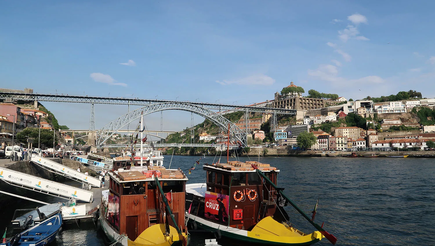 Porto view of the bridge