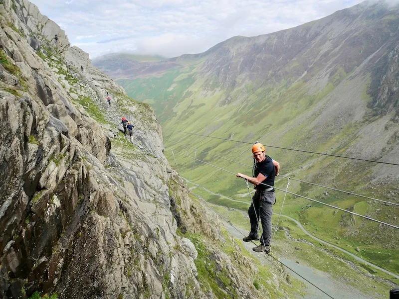 Via Ferrate Xtreme in the Lake District