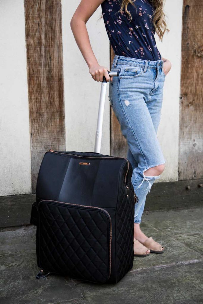 the travel hack suitcase
