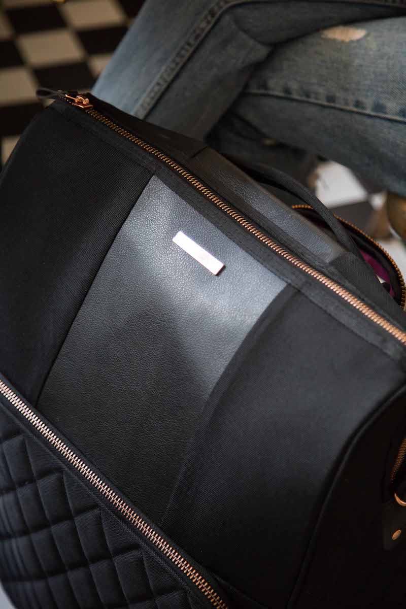 cabin max travel hack cabin luggage black