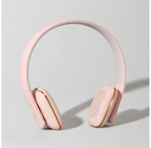 Dusty Pink Headphones