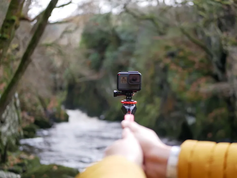 Spivo 360: Swivel Selfie Stick for GoPros, Smartphones and Action Cameras