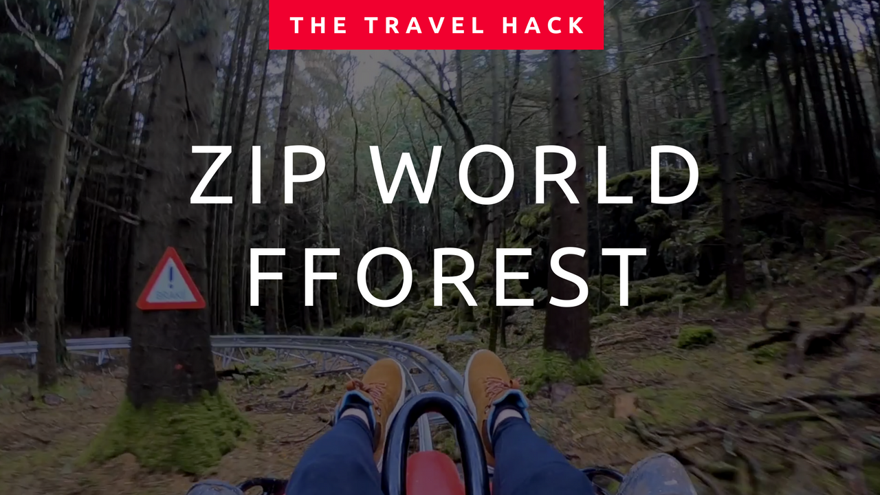 An adventure at Zip World Fforest with GoPro HERO 6