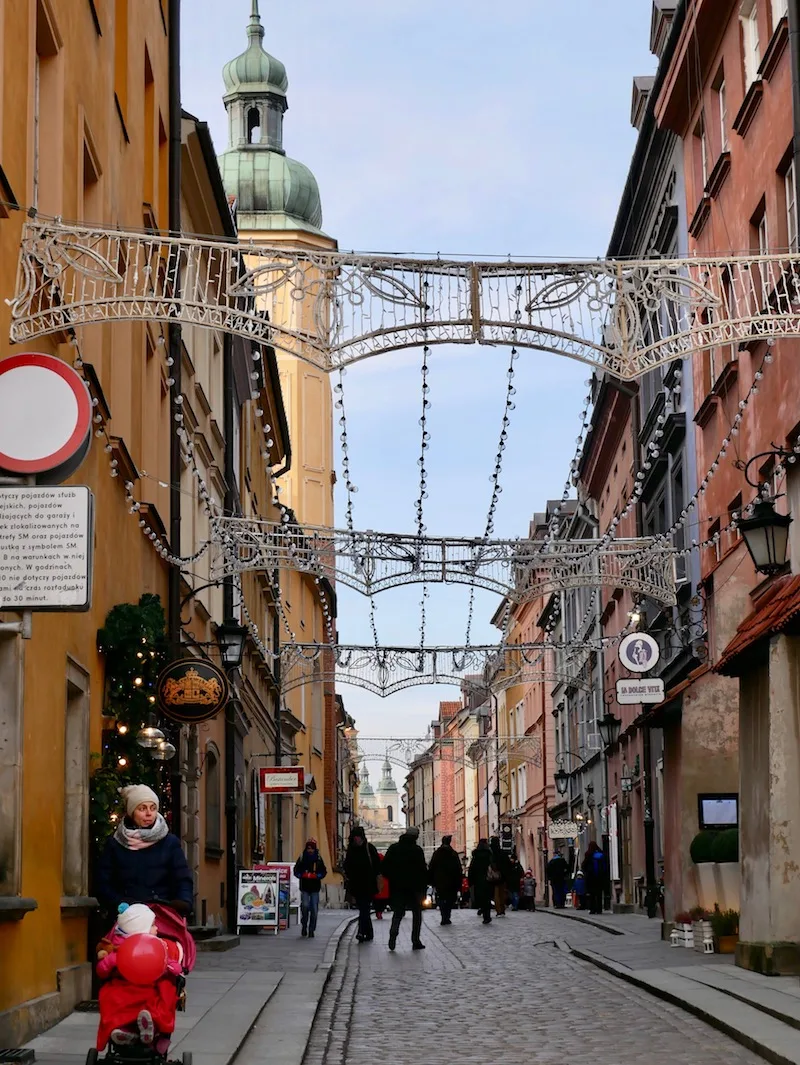 A festive weekend in Warsaw, Poland