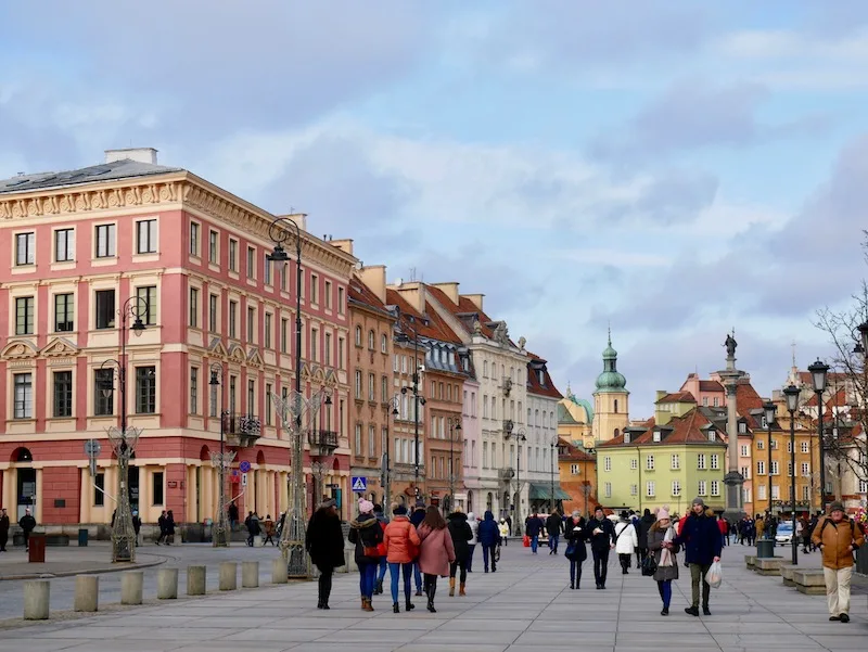 A festive weekend in Warsaw, Poland