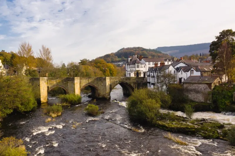 View of River Dee and Llangollen - 10 of the Best Llangollen Hotels