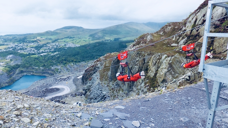 Zip World Velocity zip line: Top 10 Adventure Activities in Snowdonia