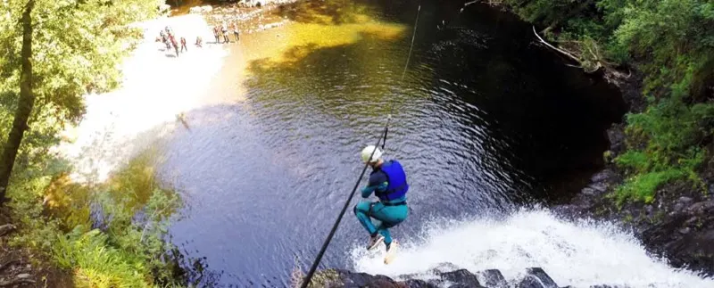 Canyoning - Top 10 Adventure Activities in Snowdonia