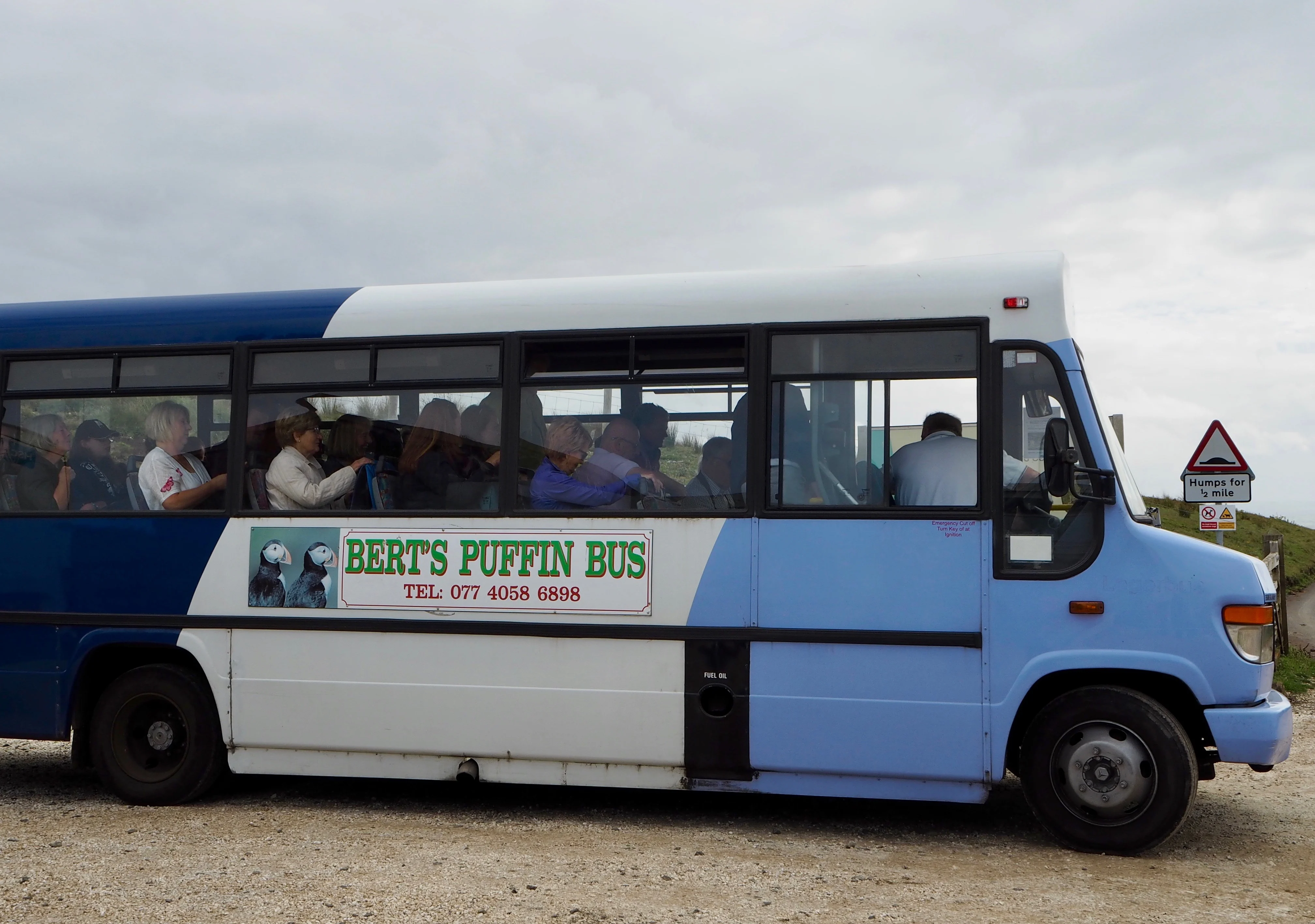Bert's Puffin Bus Rathlin Island - Beyond the City Break in Belfast with Flybe and Avis