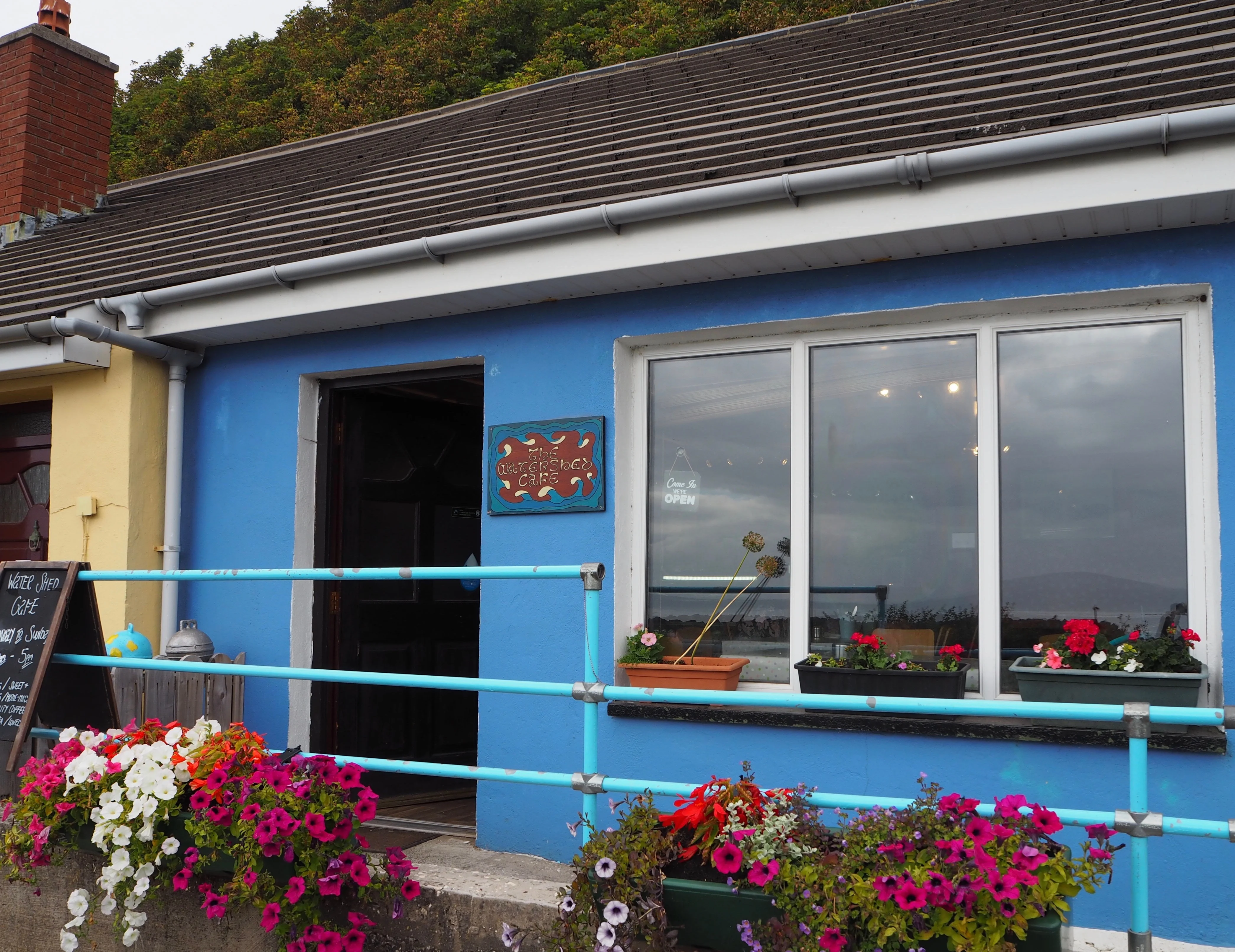Cafe on Rathlin Island - Beyond the City Break in Belfast with Flybe and Avis