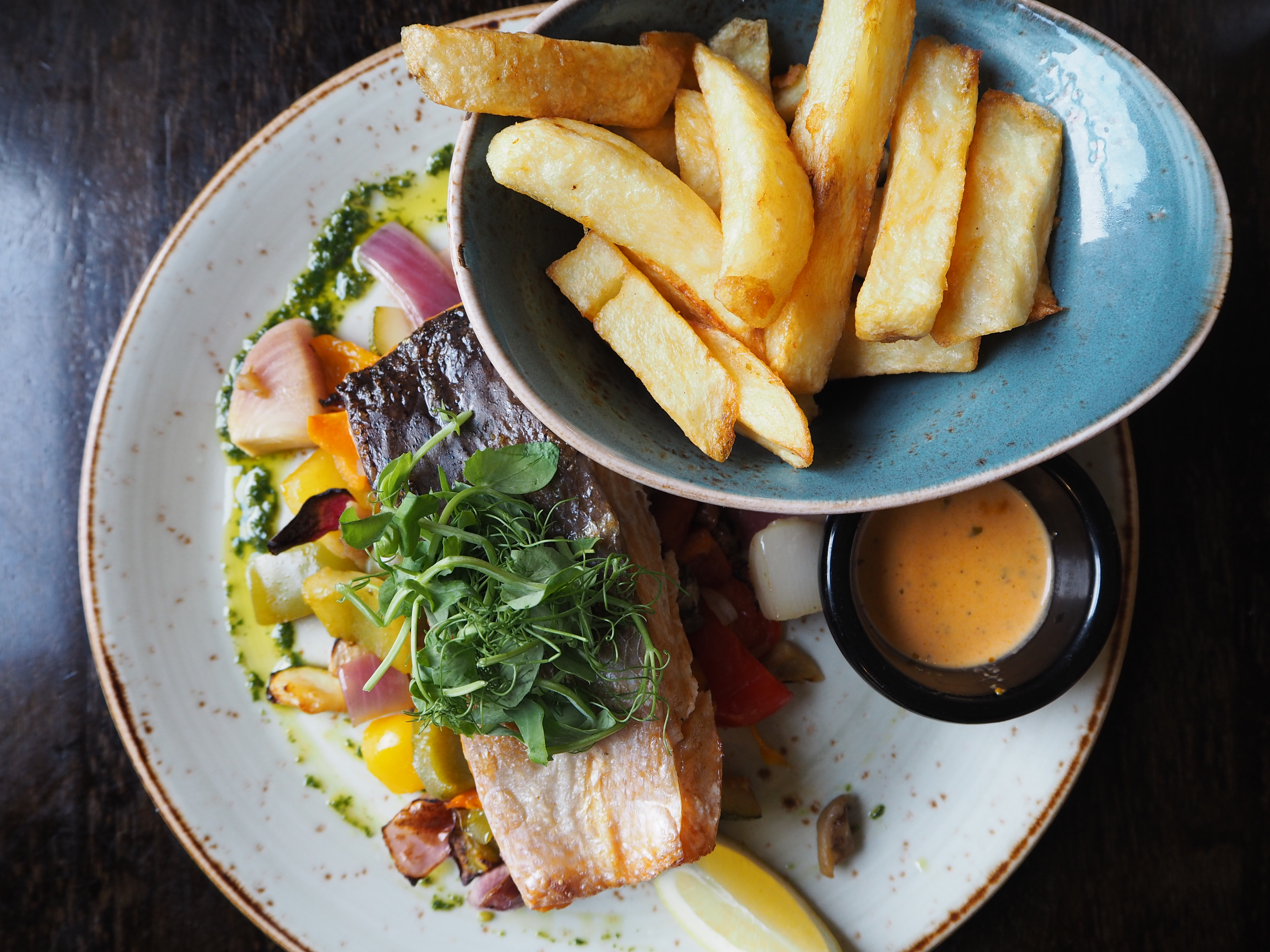 Salmon at Causeway Hotel - Beyond the City Break in Belfast with Flybe and Avis