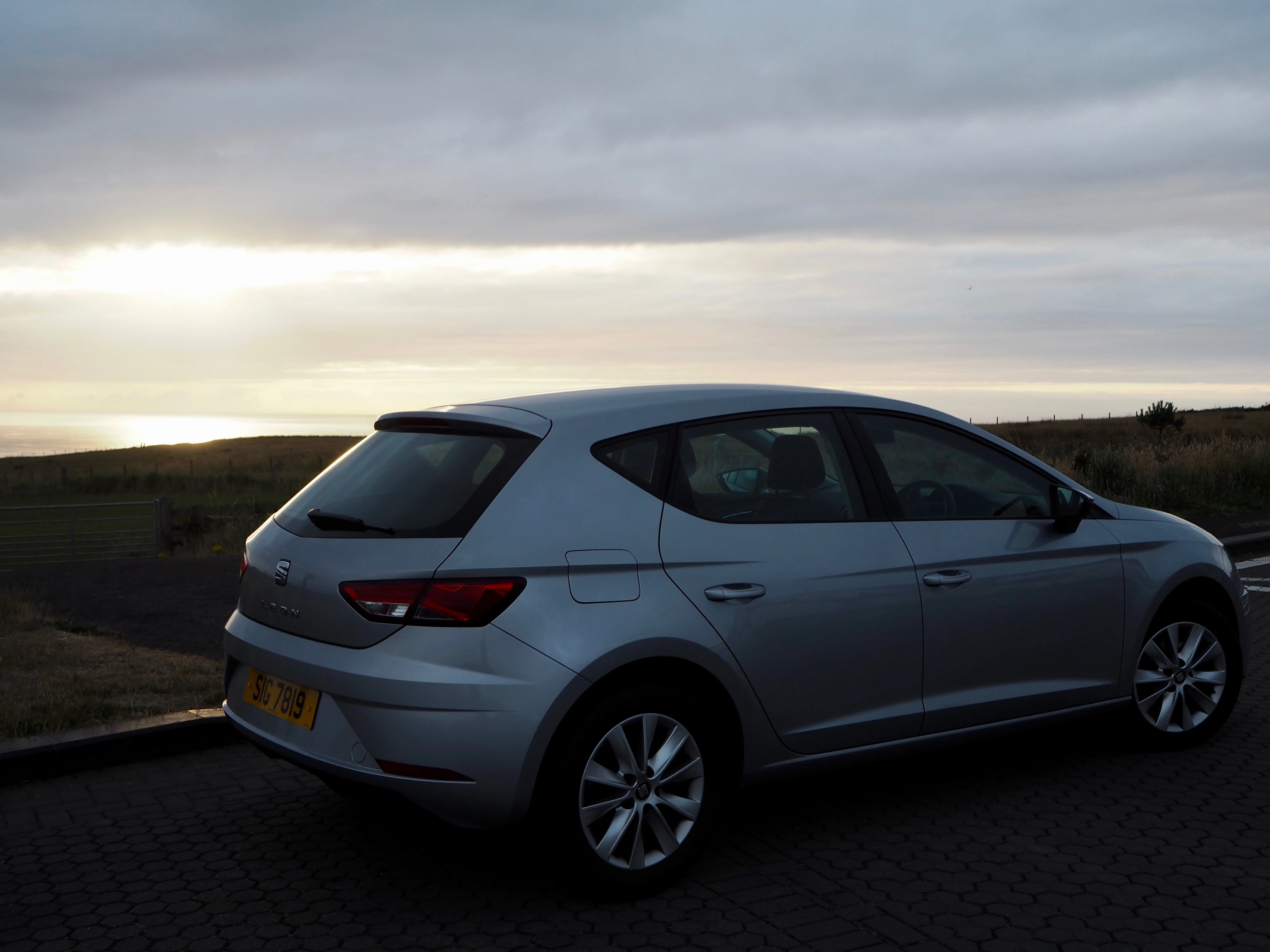 Car at sunset - Beyond the City Break in Belfast with Flybe and Avis