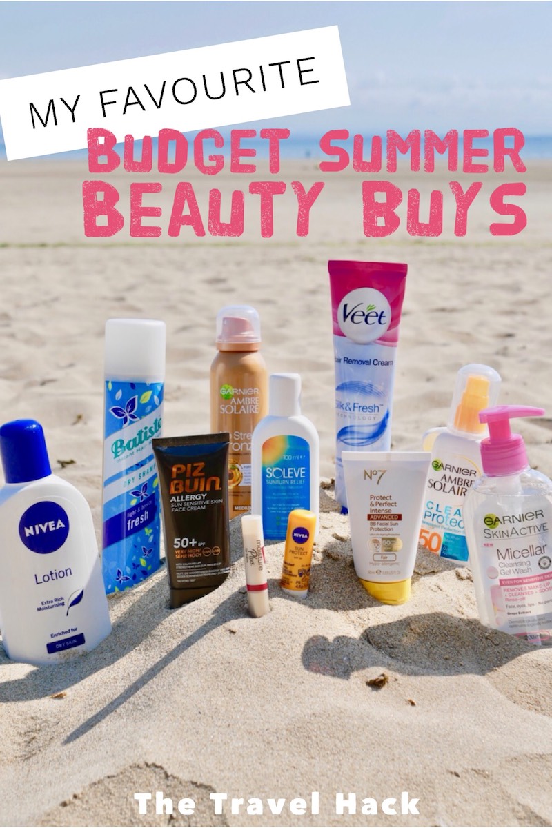 My favourite budget summer beauty buys