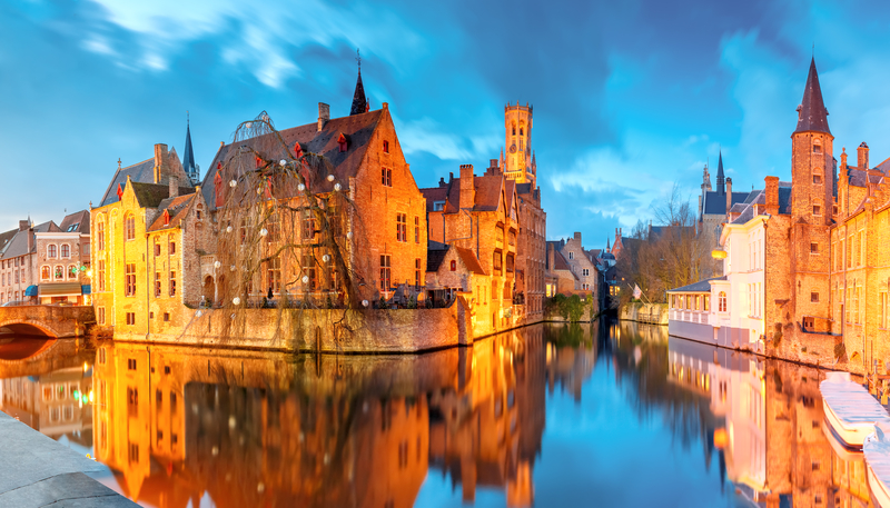 Stunning canal view - 10 Things to do in Bruges